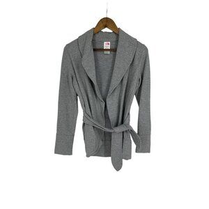 The North Face Wrap Cardigan Jacket Light Grey Women's Size S